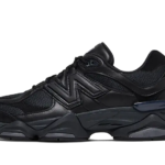 New Balance 9060 Triple Black Leather - U9060NRI - 1