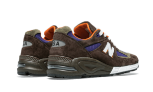 New Balance 990 V2 Made In Usa Brown Purple - M990BR2 - 3