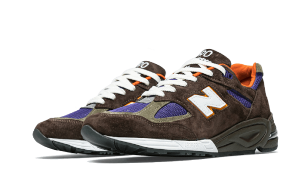 New Balance 990 V2 Made In Usa Brown Purple - M990BR2 - 2