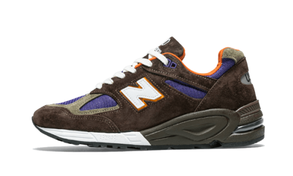 New Balance 990 V2 Made In Usa Brown Purple - M990BR2 - 1