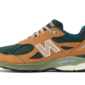 New Balance 990 V3 Made In USA Brown Olive - M990WG3 - 1