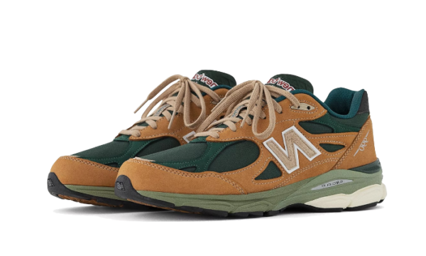 New Balance 990 V3 Made In USA Brown Olive - M990WG3 - 2