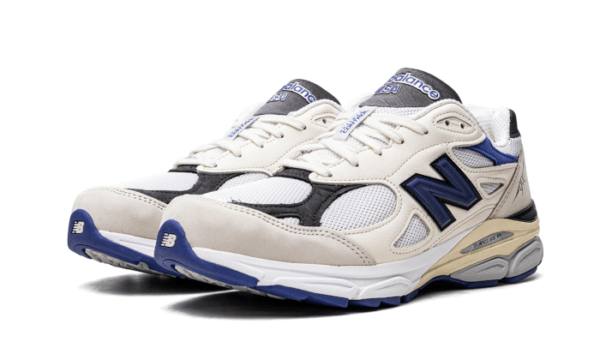 New Balance 990V3 - Made In USA Cream Blue - M990WB3 - 2