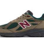 New Balance 990 V3 Made in USA Green Olive - M990GP3 - 1