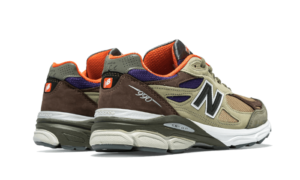 New Balance 990 V3 Made In Usa Tan Blue - M990BT3 - 3