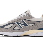 New Balance 990 V4 Made In USA Grey Suede - U990TA4 - 1