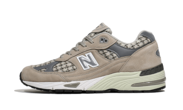 New Balance 991 Beige Harris Tweed - M991HT - 1