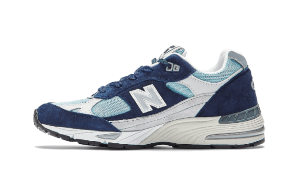 New Balance 991 Navy Pale Blue - W991NBP - 1