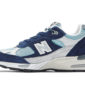 New Balance 991 Navy Pale Blue - W991NBP - 1