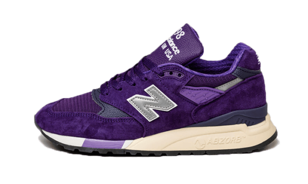 New Balance 998 Made In USA Plum Purple - U998TE - 1