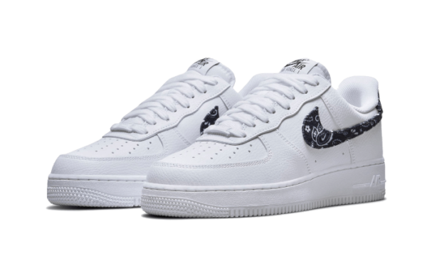 Nike Air Force 1 Low '07 Essential White Black Paisley - DH4406-101 - 2