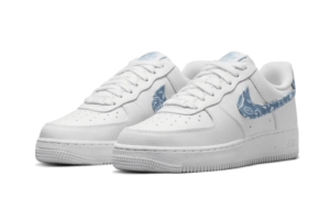 Nike Air Force 1 Low '07 Essential White Worn Blue Paisley - DH4406-100 - 2