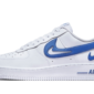 Nike Air Force 1 Low '07 FM Cut Out Swoosh White Game Royal - DR0143-100 - 1
