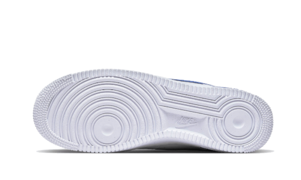 Nike Air Force 1 Low '07 FM Cut Out Swoosh White Game Royal - DR0143-100 - 3