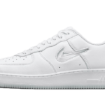 Nike Air Force 1 Low '07 Retro Color of the Month Jewel Swoosh Triple White - FN5924-100 - 1
