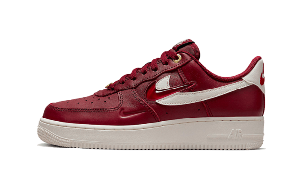 Nike Air Force 1 '07 Premium Team Red History Of Logos - DZ5616-600 - 1