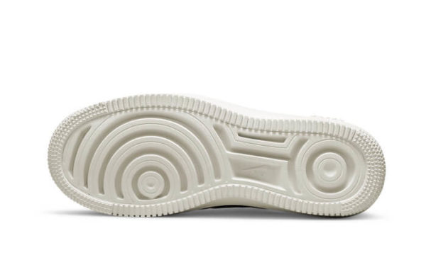 Nike Air Force 1 Low Platform Summit White Metallic Silver - DJ9946-101 - 3
