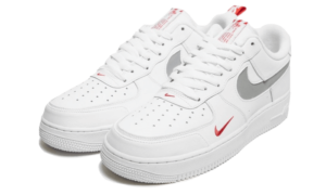 Nike Air Force 1 Low White Red Mini Swoosh - DO6709-100 - 2