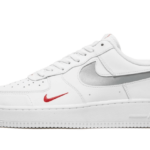 Nike Air Force 1 Low White Red Mini Swoosh - DO6709-100 - 1