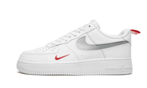Nike Air Force 1 Low White Red Mini Swoosh – DO6709-100 – 1
