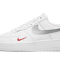 Nike Air Force 1 Low White Red Mini Swoosh - DO6709-100 - 1