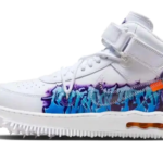 Nike Air Force 1 Mid SP Off-White Graffiti - DR0500-100 - 1