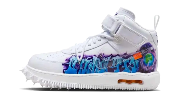 Nike Air Force 1 Mid SP Off-White Graffiti - DR0500-100 - 1