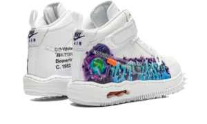 Nike Air Force 1 Mid SP Off-White Graffiti - DR0500-100 - 3