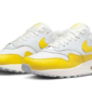 Nike Air Max 1 White Bright Yellow - DX2954-001 - 2