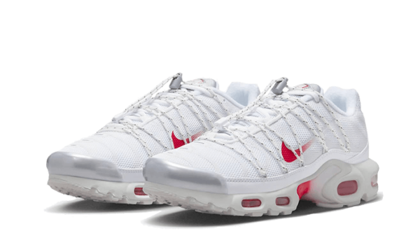 Nike Air Max Plus Utility White Silver Red - FN3488-100 - 2