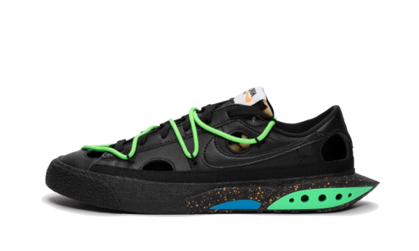 Nike Blazer Low Off-White Black Green - DH7863-001 - 1