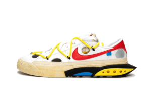 Nike Blazer Low Off-White White University Red - DH7863-100 - 1