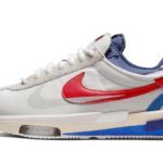 Nike Cortez 4.0 Sacai White University Red Blue - DQ0581-100 - 1