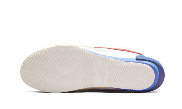 Nike Cortez 4.0 Sacai White University Red Blue - DQ0581-100 - 3