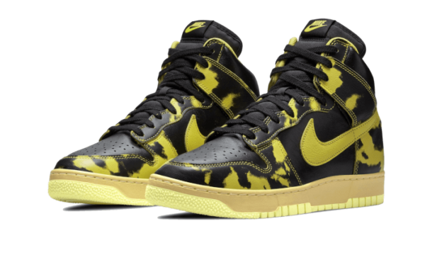 Nike Dunk High 1985 Acid Wash Yellow - DD9404-001 - 2