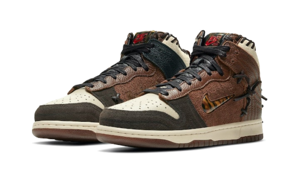 Nike Dunk High Bodega Legend Fauna Brown - CZ8125-200 - 2