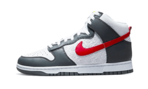 Nike Dunk High Embossed Basketball Grey Red – FD0668-001 – 1