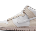 Nike Dunk High Retro PRM Cracked Leather Swoosh - DV0822-100 - 1