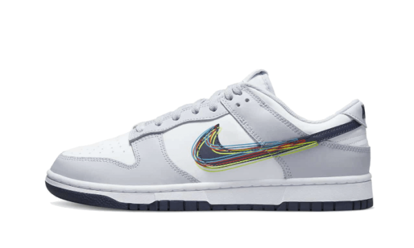 Nike Dunk Low 3D Swoosh - DV6482-100 - 1