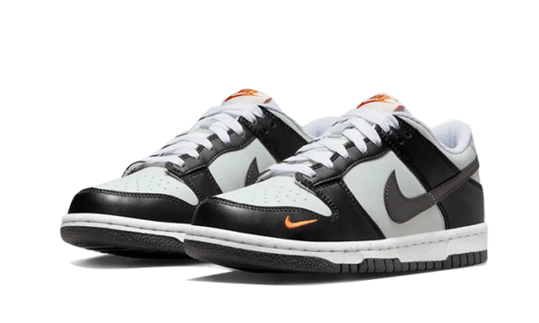Nike Dunk Low Black Grey Orange - FN7784-001 - 2