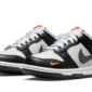 Nike Dunk Low Black Grey Orange - FN7784-001 - 2