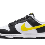 Nike Dunk Low Black Yellow White - FQ2431-001 - 1
