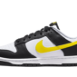 Nike Dunk Low Black Yellow White - FQ2431-001 - 1