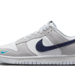 Nike Dunk Low Mini Swoosh Midnight Navy - FJ4227-001 - 1