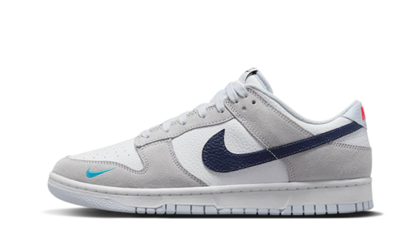 Nike Dunk Low Mini Swoosh Midnight Navy - FJ4227-001 - 1