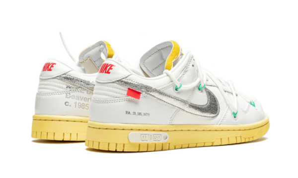 Nike Dunk Low Off-White Lot 1 - DM1602-127 - 3