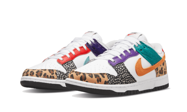 Nike Dunk Low Safari Mix - DN3866-100 - 2