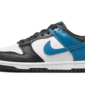 Nike Dunk Low White Blue Black - DH9765-104 - 1