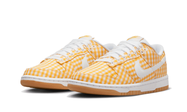 Nike Dunk Low Yellow Gingham - DZ2777-700 - 2