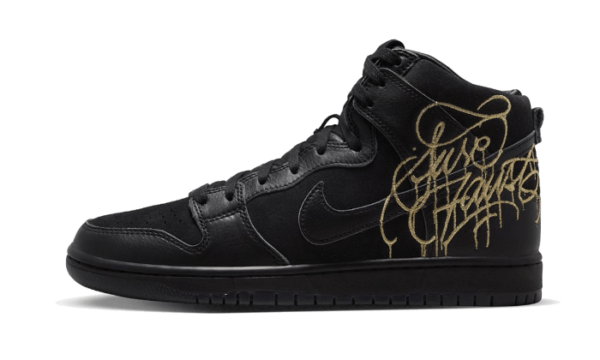Nike SB Dunk High FAUST Black Gold - DH7755-001 - 1